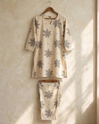 Ivory Floral Printed Co-ord Set