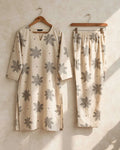 Ivory Floral Printed Co-ord Set