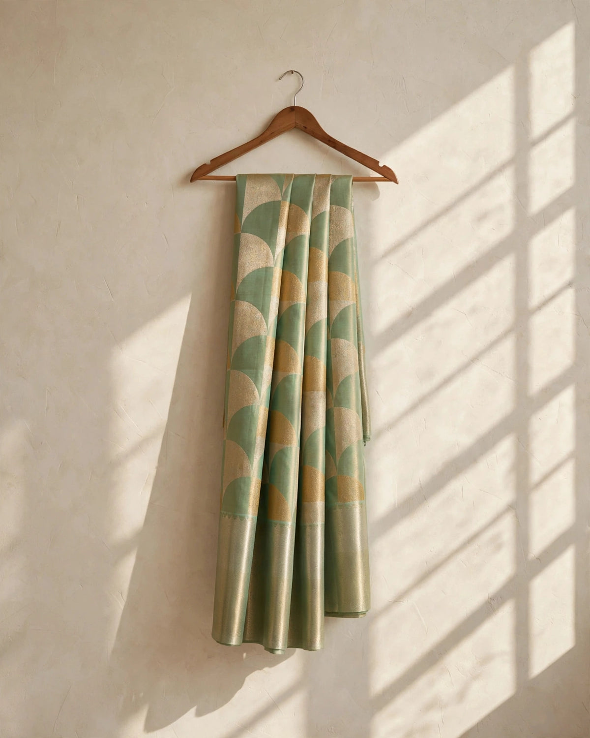 Soft Marigold Yellow Semi Silk Saree